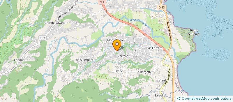 localisation de l'entreprise MONSIEUR THOMAS JAMINET à PETIT-BOURG