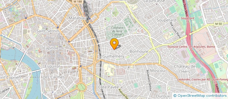 localisation de l'entreprise MONSIEUR THOMAS JAMMES à TOULOUSE