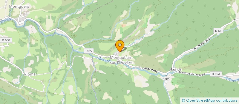 localisation de l'entreprise MONSIEUR THOMAS JAMOULLE  MONTAUBAN-SUR-L'OUVEZE