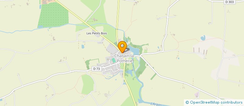 localisation de l'entreprise MONSIEUR THOMAS JARIAIS  CANDE