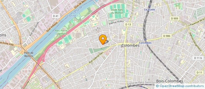 localisation de l'entreprise MONSIEUR THOMAS JARRASSE à COLOMBES