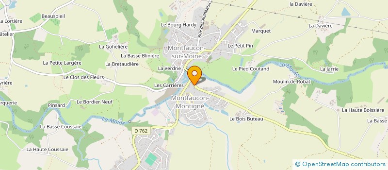 localisation de l'entreprise MONSIEUR THOMAS JARRY à SEVREMOINE