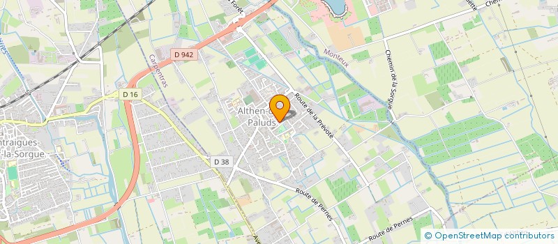 localisation de l'entreprise MONSIEUR THOMAS JEAN FRANCOIS BOUGNARD  ALTHEN-DES-PALUDS