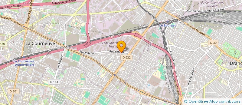 localisation de l'entreprise MONSIEUR THOMAS JEAN PEYTA à LA COURNEUVE