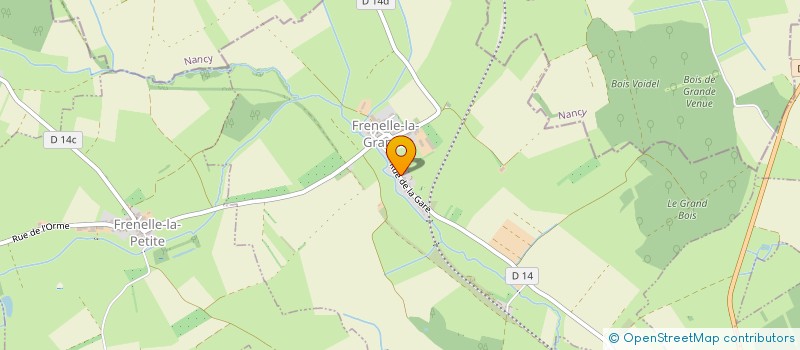 localisation de l'entreprise MONSIEUR THOMAS JEANDEL  FRENELLE-LA-GRANDE