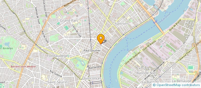 localisation de l'entreprise MONSIEUR THOMAS JOHNSTON  BORDEAUX