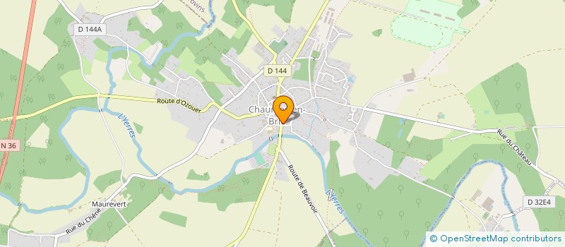 localisation de l'entreprise MONSIEUR THOMAS JOLU  CHAUMES-EN-BRIE