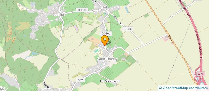 localisation de l'entreprise MONSIEUR THOMAS JONOT  THIL