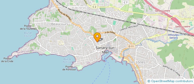 localisation de l'entreprise MONSIEUR THOMAS JORDIL à SANARY-SUR-MER