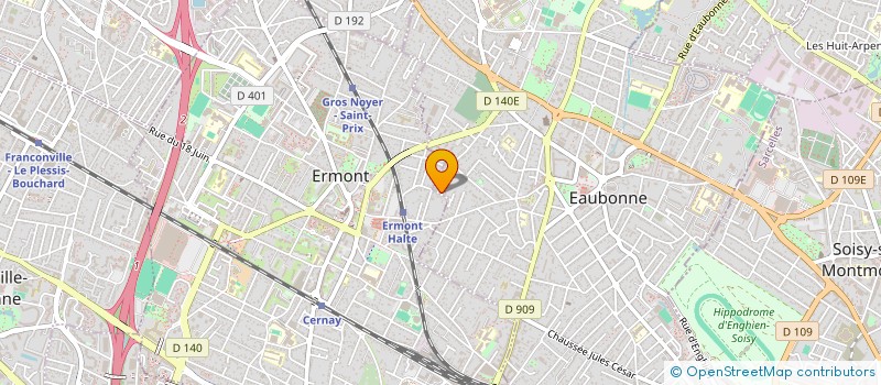 localisation de l'entreprise MONSIEUR THOMAS JOUANY à EAUBONNE