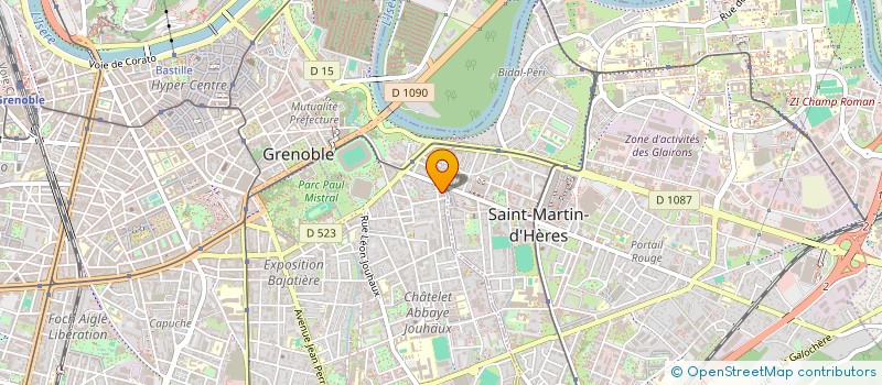 localisation de l'entreprise MONSIEUR THOMAS JOUBERT-BOSSE  GRENOBLE