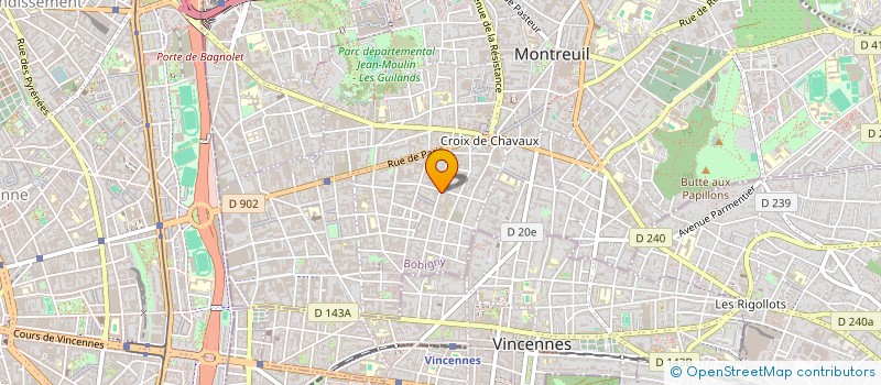 localisation de l'entreprise MONSIEUR THOMAS JOUFFRIT à MONTREUIL