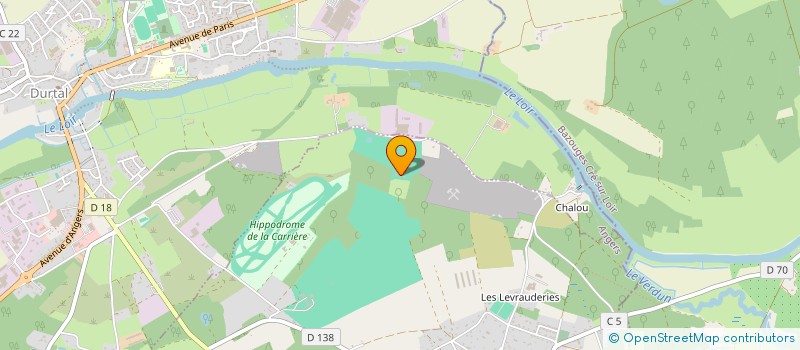 localisation de l'entreprise MONSIEUR THOMAS JOURNIAC  LES RAIRIES