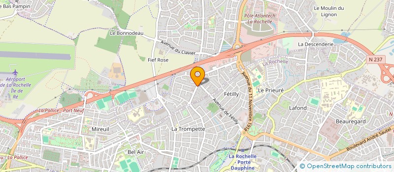 localisation de l'entreprise MONSIEUR THOMAS JOUSSELLIN  LAGORD