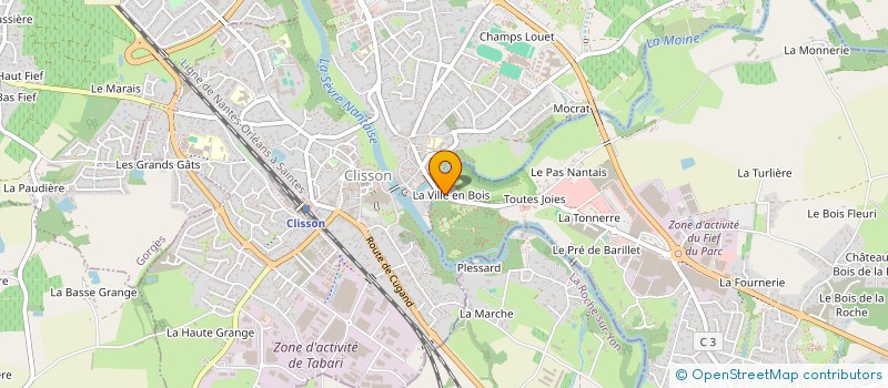 localisation de l'entreprise MONSIEUR THOMAS JOUVES à GETIGNE