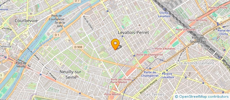 localisation de l'entreprise MONSIEUR THOMAS JOVICIC  LEVALLOIS-PERRET