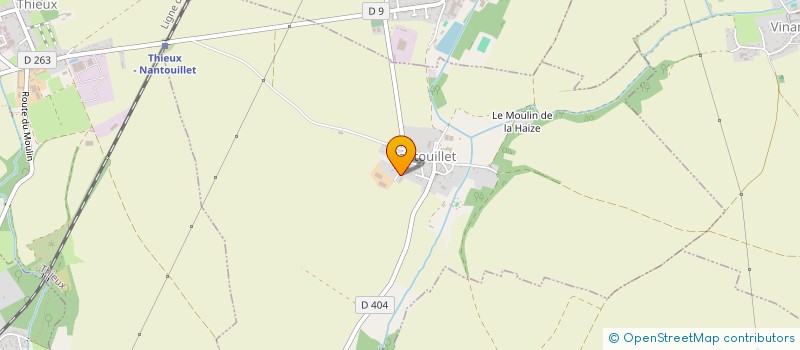 localisation de l'entreprise MONSIEUR THOMAS JUBAULT à NANTOUILLET
