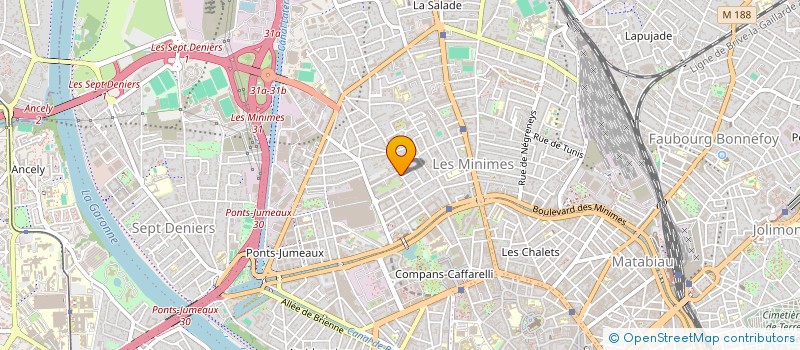 localisation de l'entreprise MONSIEUR THOMAS JUDD ANTONIOTTI  TOULOUSE