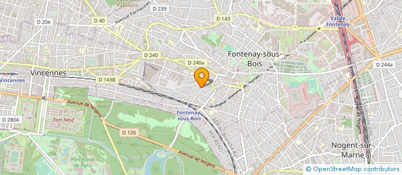 localisation de l'entreprise MONSIEUR THOMAS JULLIEN à FONTENAY SOUS BOIS