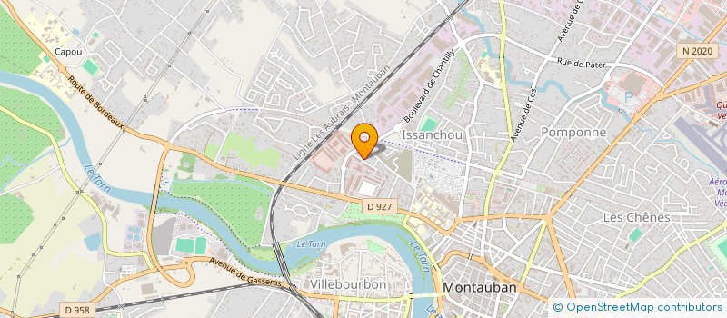 localisation de l'entreprise MONSIEUR THOMAS JUNCA  MONTAUBAN