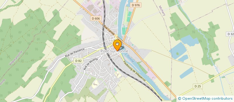 localisation de l'entreprise MONSIEUR THOMAS KARATAY  PONT-SUR-YONNE