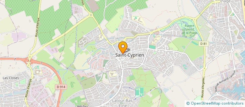 localisation de l'entreprise MONSIEUR THOMAS KARSENTI à SAINT-CYPRIEN