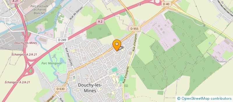 localisation de l'entreprise MONSIEUR THOMAS KAZMIERCZAK à DOUCHY-LES-MINES