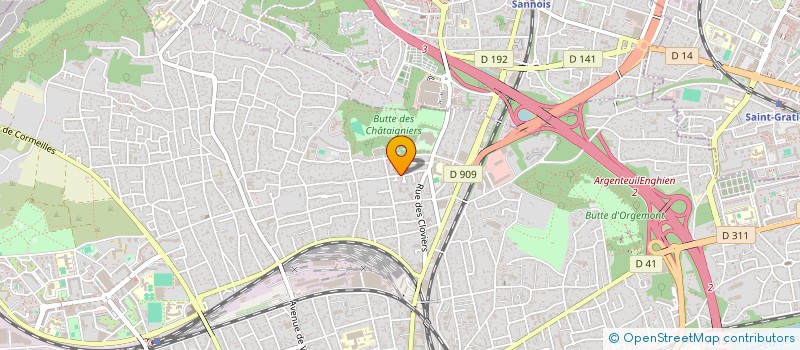 localisation de l'entreprise MONSIEUR THOMAS KEITA  ARGENTEUIL