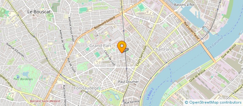 localisation de l'entreprise MONSIEUR THOMAS KERANGUEVEN  BORDEAUX