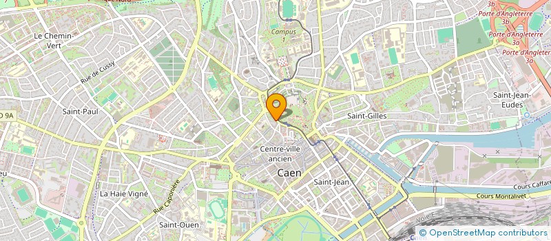 localisation de l'entreprise MONSIEUR THOMAS KERGOSIEN à CAEN