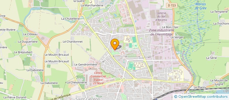localisation de l'entreprise MONSIEUR THOMAS KERKOUR à ANCENIS-SAINT-GEREON