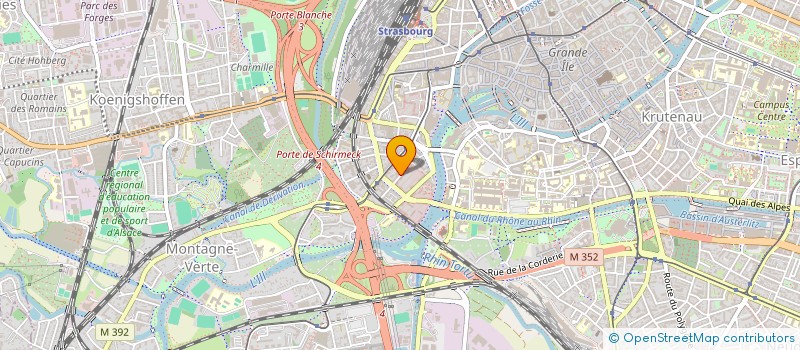 localisation de l'entreprise MONSIEUR THOMAS KERTZINGER à STRASBOURG