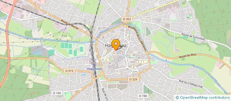 localisation de l'entreprise MONSIEUR THOMAS KESSLER  HAGUENAU