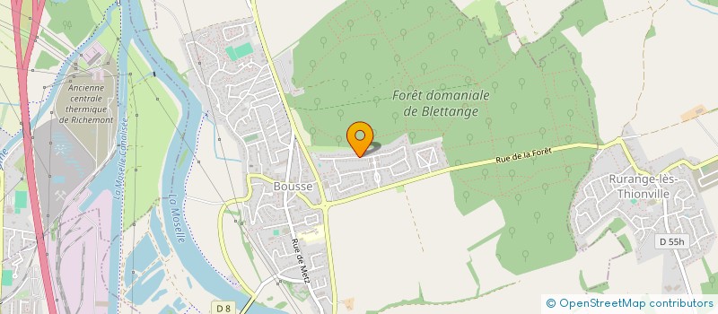 localisation de l'entreprise MONSIEUR THOMAS KESSLER  BOUSSE