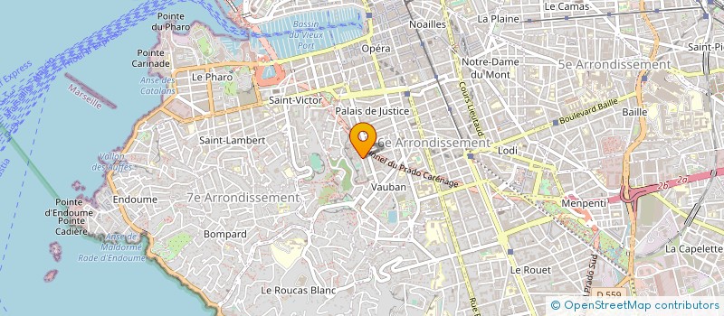 localisation de l'entreprise MONSIEUR THOMAS KEUSSEIAN à MARSEILLE