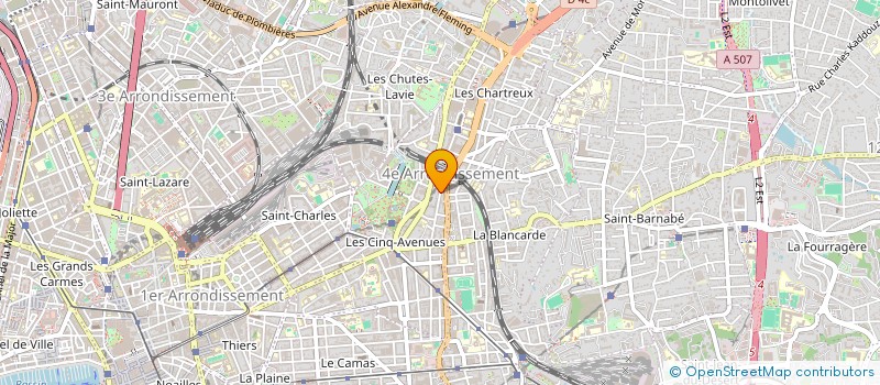 localisation de l'entreprise MONSIEUR THOMAS KHAIRALLAH à MARSEILLE