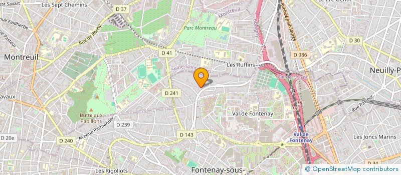 localisation de l'entreprise MONSIEUR THOMAS KHENICHE à FONTENAY SOUS BOIS