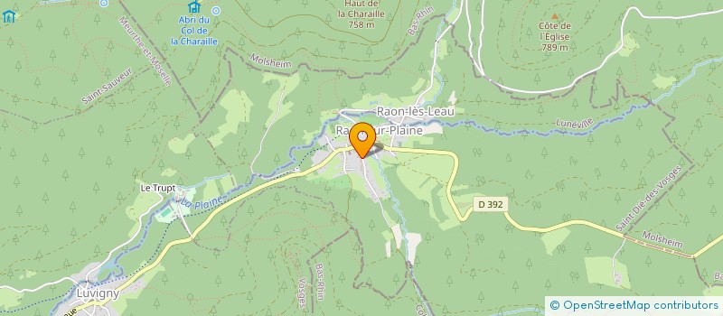 localisation de l'entreprise MONSIEUR THOMAS KIRCHSTETTER  RAON-SUR-PLAINE