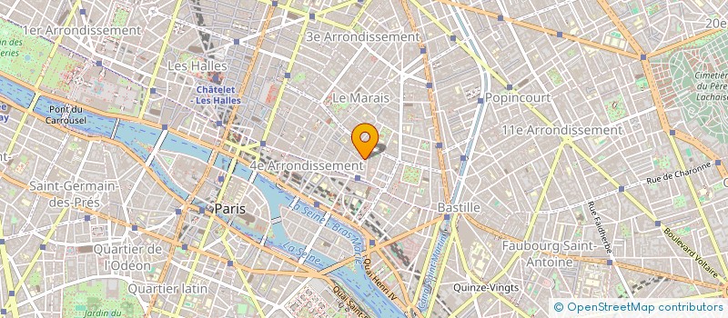 localisation de l'entreprise MONSIEUR THOMAS KIRSZBAUM  PARIS