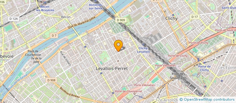 localisation de l'entreprise MONSIEUR THOMAS KLEIN à LEVALLOIS-PERRET