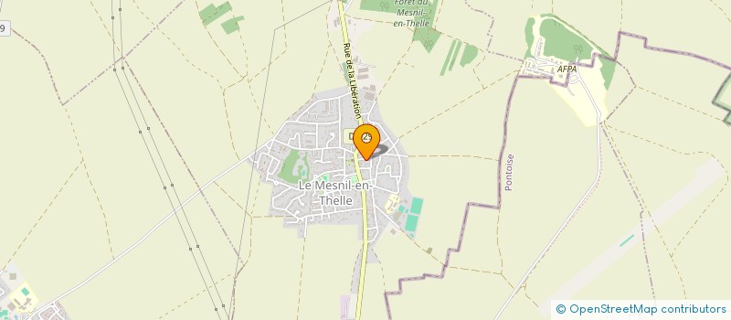 localisation de l'entreprise MONSIEUR THOMAS KLIM  LE MESNIL-EN-THELLE