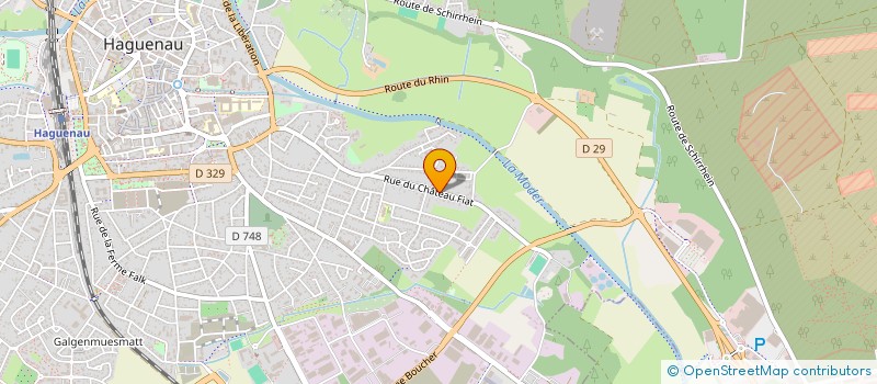 localisation de l'entreprise MONSIEUR THOMAS KLING à HAGUENAU