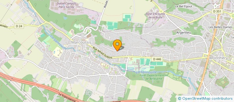 localisation de l'entreprise MONSIEUR THOMAS KOCH  MARCOUSSIS