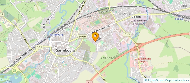 localisation de l'entreprise MONSIEUR THOMAS KOEHL à SARREBOURG