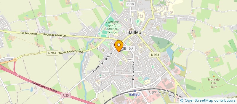 localisation de l'entreprise MONSIEUR THOMAS KOLUMBAN à BAILLEUL