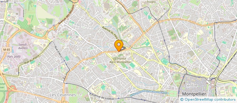 localisation de l'entreprise MONSIEUR THOMAS KOUTROKOIS à MONTPELLIER