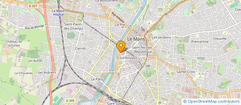 localisation de l'entreprise MONSIEUR THOMAS KOZICKI  LE MANS