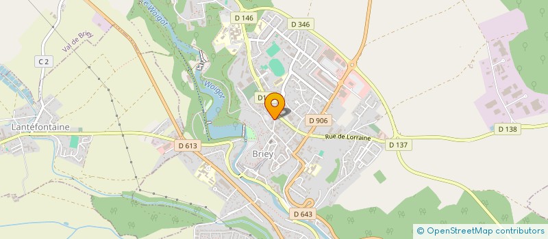 localisation de l'entreprise MONSIEUR THOMAS KREMSER  VAL DE BRIEY