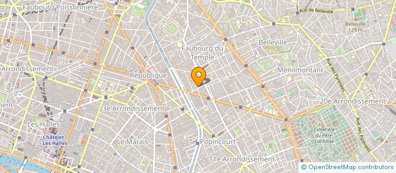 localisation de l'entreprise MONSIEUR THOMAS KREZIC  PARIS