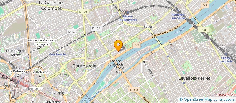 localisation de l'entreprise MONSIEUR THOMAS KUNES à COURBEVOIE